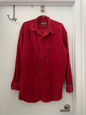 Timberland Red Corduroy Jacket